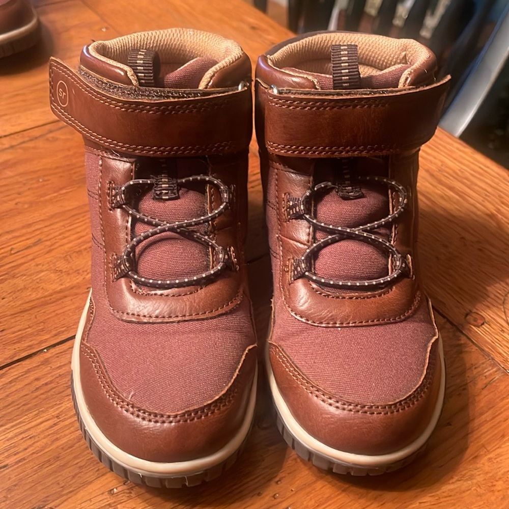 Stride Rite Brown Boots Boys 12M